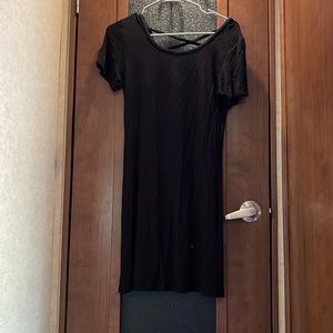 Black Cotton Dress